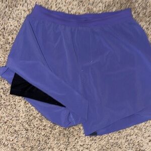 Lululemon Fast and Free 6” Lined Shorts - Chai (Purple)
